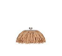 One Size MAX MARA WEEKEND PASTICCINO QUIETE SMALL BEIGE CLUTCH
