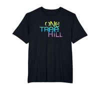 One Tree Hill Color Blend Logo T Shirt T-Shirt, Herren Große Größen, Schwarz, 3X Tall