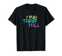 One Tree Hill Color Blend Logo T Shirt T-Shirt, Herren, Schwarz, L
