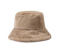 OneChance Damen Warme Wintermütze,Plüschmütze für Damen,Dick und Weich Eimermütze für Outdoor Aktivitäten Khaki