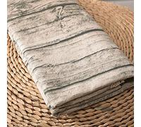 ONECHANCE Stoff Baumwolle Meterware Baumwollstoff Stoffe zum Nähen Dekostoff für Patchwork Sewing Nähstoff Color Kalligraphisch Braun Size 1 Meter