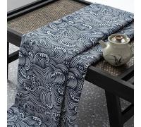 ONECHANCE Stoff Baumwolle Meterware Baumwollstoff Stoffe zum Nähen Dekostoff für Patchwork Sewing Nähstoff Color Kleine Welle Size 2 Meter