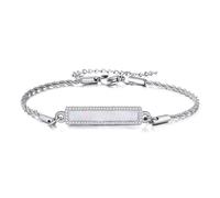 ONEFINITY Türkis/Opal/Lebensbaum/Mondphasen Armband 925 Sterling Silber Bar Anhänger Armband Schmuck Geschenk für Frauen