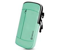 ONEFLOW Urban Sling für OnePlus 15R Handytasche zum Umhängen, Handy Gürteltasche und Armband kombiniert, Handy Umhängetasche mit Geldbörse für Damen und Herren, Mint
