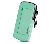 ONEFLOW Urban Sling für Oppo Reno14 F 5G/Reno14 FS 5G Handytasche zum Umhängen, Handy Gürteltasche und Armband kombiniert, Handy Umhängetasche mit Geldbörse für Damen und Herren, Mint