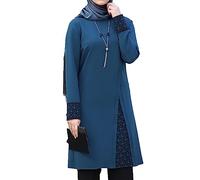 oneforus Abaya für Frauen gebetskleidung für Frauen Abaya Muslim Damen muslimische Kleider Damen Hijab Kleid arabische Kleidung Damen islamische Hose Zweiteiliges Set Damen(ohne Hijab)