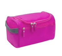 ONEGenug Kulturbeutel Reise Kulturtasche Herren & Damen Kosmetiktasche Zum Aufhängen Waschtasche für Jungen & Mädchen Rose