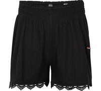 O'Neill Ava Smocked High-waist Sweatshorts black out (19010) M