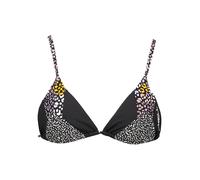 O'Neill Damen pw capri shiney Bikini Top, Black Aop, 40 EU