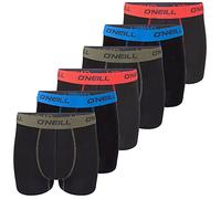 O'Neill Plain 6er Pack M 6x Black Olive Blue Red (7004) (795444) Mehrfarbig M