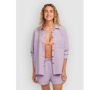 O'Neill Brenda Structured Hemd pale lavender Damen Gr. XL