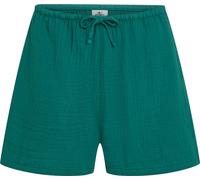 O'Neill - Women's Brenda Structured Shorts - Shorts, Gr. L, türkis (BotanicalHeat)