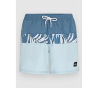 O'Neill - Cali Block 15'' Swimshorts - Badehose, Gr. L, grau (BlueDippedLeaves)
