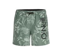 O'Neill Cali Floral 16" Swim Shorts, Green Tonal, S