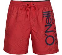 O'Neill CALI FLORAL SHORTS Herren Badeshorts, rot, größe S