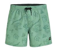 O'Neill - Mix & Match Cali Print 15'' Swim Shorts - Badehose, Gr. L, türkis (GreenVintageSurfer)