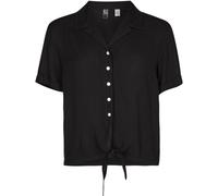 O'Neill CALI WOVEN SHIRT Damenhemd mit kurzen Ärmeln, schwarz, größe S
