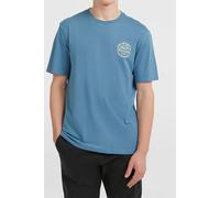 T-Shirt O'NEILL "O'NEILL CHEST PRINT T-SHIRT", Herren, Gr. XL, mozart blau, Obermaterial: 100% Baumwolle, sportlich, Shirts (78099962-XL) mozart blau