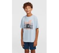 Chinoshorts O'NEILL "O'NEILL CHINO SHORTS", Jungen, Gr. 140 (134), N-Gr, blau (english even), Obermaterial: 98% Baumwolle, 2% Elasthan, Hosen Chinoshorts, mit Seitentaschen, aus Baumwolle und Elasthan