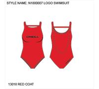 O'Neill Damen Badeanzug Logo Swimsuit | RED COAT | 42
