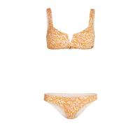 O'Neill Wotw Popoyo Matira Bikini SET orange abstract wave (32540) 38
