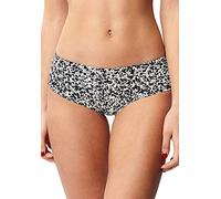 O'Neill Damen Fancy Shorty Bottom Bademode Bikini, Black AOP W/White, 42
