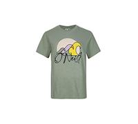 O'NEILL Damen Luano Graphic T-Shirt, 16017 Lily Pad, L/XL