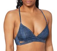 O'Neill Damen PW Baay Denim Print Bikini Top, Blau (Ink Blue), 42