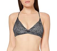 O'Neill Damen PW Baay Mix Bikini Top, Schwarz All Over Print mit Weiß, 34