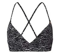 O'Neill Damen Pw Baay Mix Top Bikini Top, Schwarz (9960 Black Aop W / Green), 34