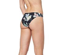 O'Neill Damen PW Cruz Mix Bikini Hose, Schwarz All Over Print mit Grün, 40