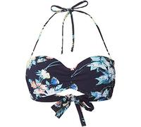 O'Neill Damen PW Havaa Mix Bikini Top, Schwarz All Over Print mit Grün, 36B