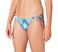 O'Neill Damen Reversible tie Side Bottom Bikinis, Blue AOP with Green, 36