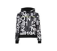 O'NEILL Damen Rutile AOP Hooded Fleece, White Wording 1952, XS-S (2er Pack)