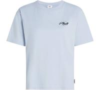 O´neill Boxy Back Print Short Sleeve T-shirt Blau L Frau