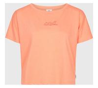O´neill Essentials Script Drape Kurzarm-t-shirt L Coral Pink