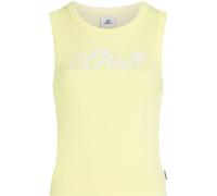 Rainforest Dew O´neill Rib Sleeveless T-shirt Gelb L Frau