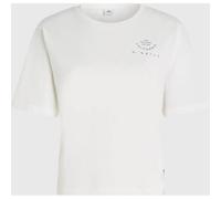 O'NEILL Damen Shirt SUMMER MUSTHAVES BACK PRINT T-SHIRT (1850219) XS Snow White