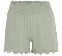 O'Neill - Women's Essentials Ava Smocked Shorts - Shorts, Gr. M, grün/türkis (LilyPad)