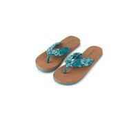 Zehentrenner O'NEILL "DITSY SUN SANDALS", Herren, Gr. 36, grün island sky, Synthetik, Schuhe Zehentrenner, sportlicher Stil, leicht profiliertes Laufsohlenprofil (85805528-36) grün island sky