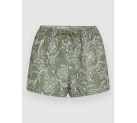 O'Neill Essentials 12" Print Boardshorts green textured jungle Damen Gr. S