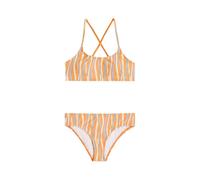 Funky Peach Swirly O´neill Essentials Bralette Bikini Orange 7-8 Years Mädchen