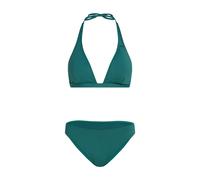 Triangel-Bikini O'NEILL "ESSENTIALS MARGA CRUZ BIKINI SET", Damen, Gr. 34, Cup B, botanical he, Obermaterial: 82% Polyamid, 18% Elasthan, Bikini-Sets Triangel-Bikini, 2-teiliges Set, mit herausnehmbar