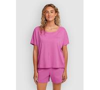 O´neill Essentials Script Scoop Neck Short Sleeve T-shirt Rosa S Frau