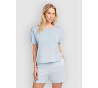 O´neill Essentials Script Scoop Neck Short Sleeve T-shirt Blau XL Frau