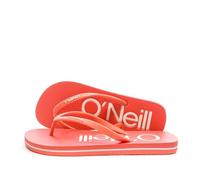 O'Neill Flip-Flops für Mädchen, Rot/Weiß, Profil, Logo, rot, 34 EU