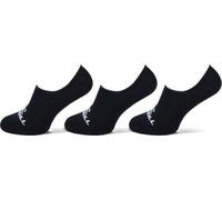 O'Neill Footie Sneaker-Socken 9er Pack – Unisex, unsichtbar, kurz, Baumwolle, Schwarz, Größe 43-46