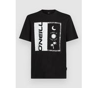 O'Neill Front Print T-Shirt black out Herren Gr. M
