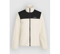 O'Neill Fwc'Cruz Fuzzy Fz Hyper Fleecejacke linen white colour block Damen Gr. S