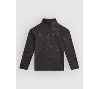 O'Neill Fwc'Cruz Printed Kids Half-Zip Fleece Pullover black basalt Jungen Gr. 152